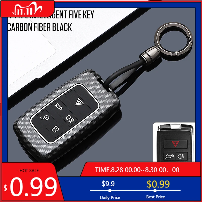 

Внутренние наклейки, чехол для дистанционного ключа автомобиля, чехол для Land Rover Range Rover Sport Evoque Freelander Velar Discovery 4, Jaguar XE