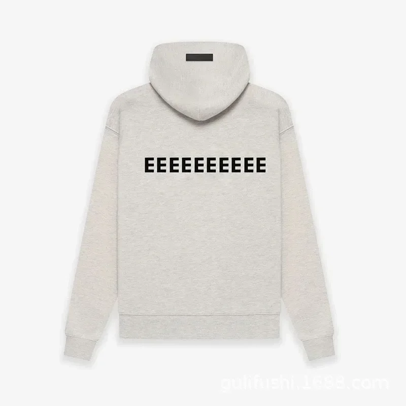 Staffel 8, modische Double Line Herren-Shorts mit Kordelzug, luxuriöses Design, zweireihige Plüsch-Buchstaben-Shorts, High Street Couple, lockere Kurze