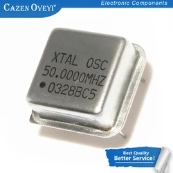 액티브 크리스탈 오실레이터 스퀘어 하프 사이즈 재고, 50MHZ 라인, 50.000MHZ, 50M, 로트당 5 개