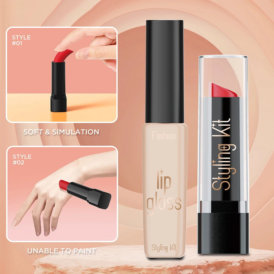 10 Pcs Simulation Girl Beauty Play Cosmetics Set