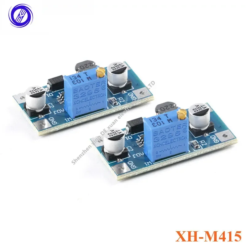 2pcs XH-M415 SX1308 DC-DC Step UP Boost Converter Module 2A Adjustable 2V-24V To 3V 5V 6V 9V 12V 19V DC DC Power Supply Module