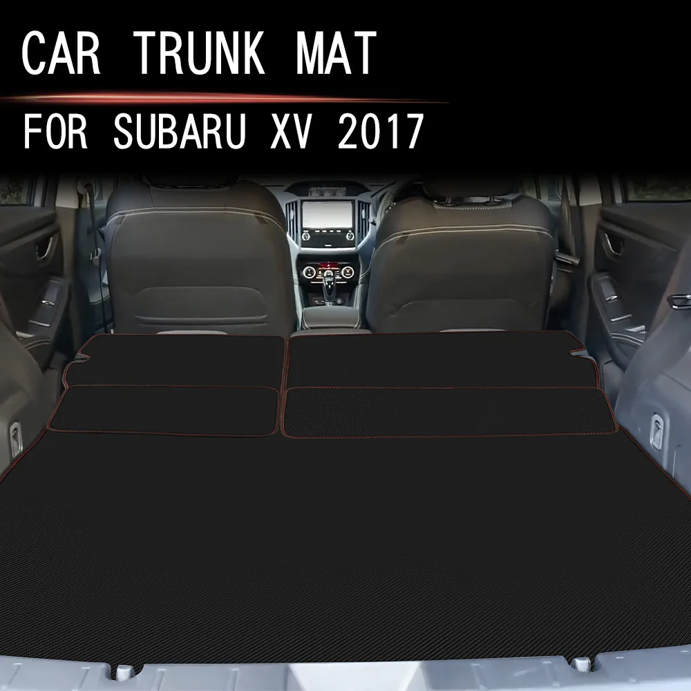 

Для Subaru Impreza XV 2018-2022 кожаный коврик в багажник полностью закрытый специальный коврик для задней двери защитный коврик для задней двери