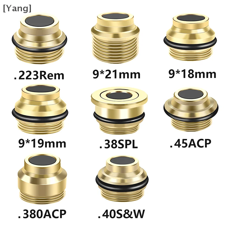 Laser Trainer Schalter Abdeckung Training Verschluss Abdeckung mit Gummiring für 9x18/19/21mm.223Rem.380ACP.38SPL.38Super.40S&W.45ACP