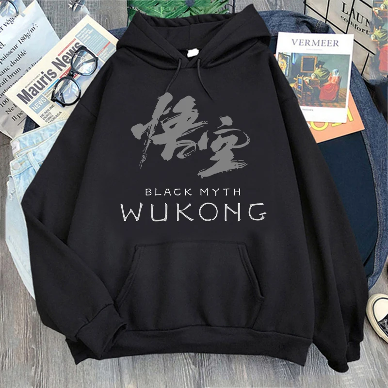 Black Myth Wukong Hoodie 2024 Hot Game Funny Men/women Hoodies Harajuku Aesthetic Unisex Fleece Pullover Sweatshirt Vintage