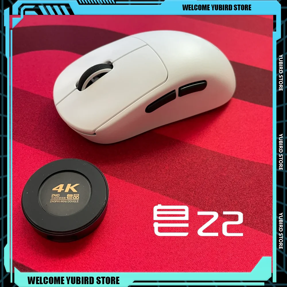 Zaopin Z2 Lightweight Wireless Mouse 3 Mode Paw3950 8k Return ESports Mouse Custom Computer Gaming PC Gamer Accessory Mice Gifts