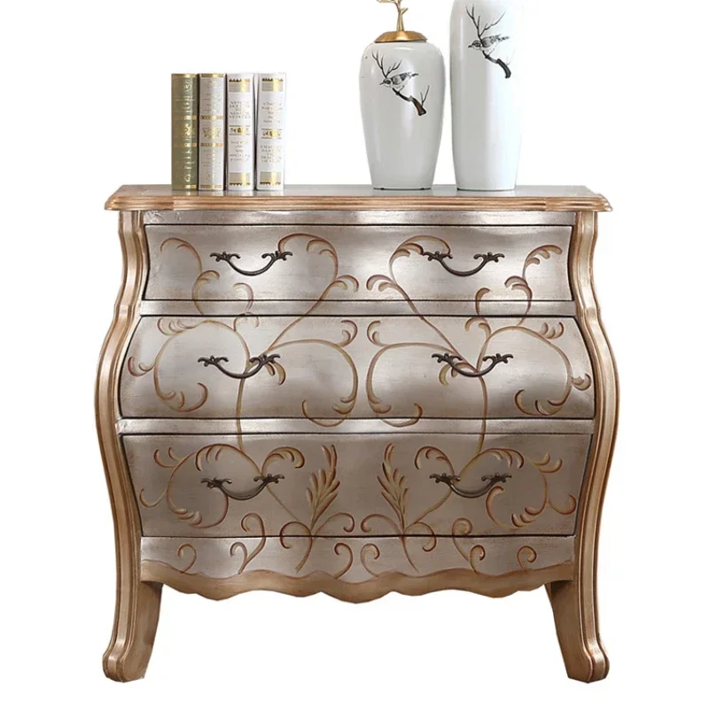 High-End Atmosphere Chinese Style Living Room Multifunctional Storage Cabinet chest of drawers Vintage console table