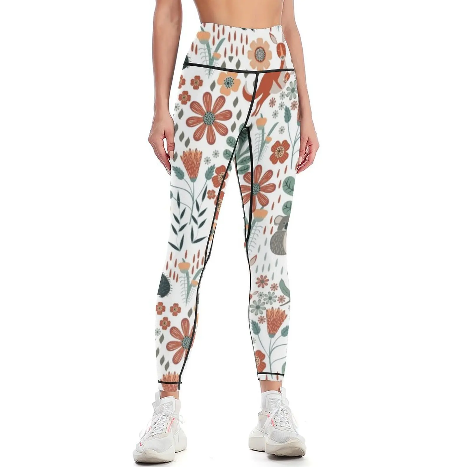 Australia In the bush Leggings Sports female high waist Womens Leggings