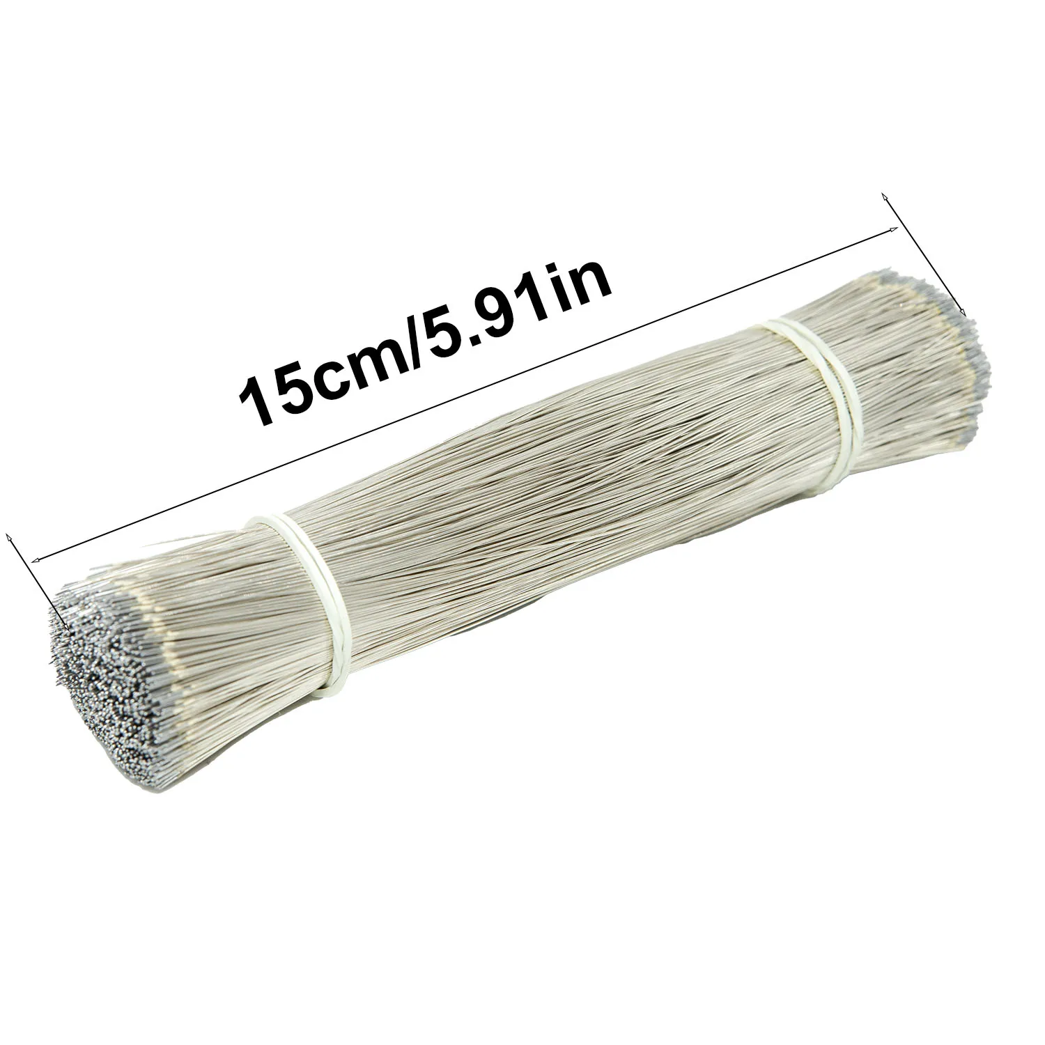 200PCS LED Neon Light Welding Wire Silver Color Enameled wire Middle Connector For 12V24V Neon Lamp Soldering