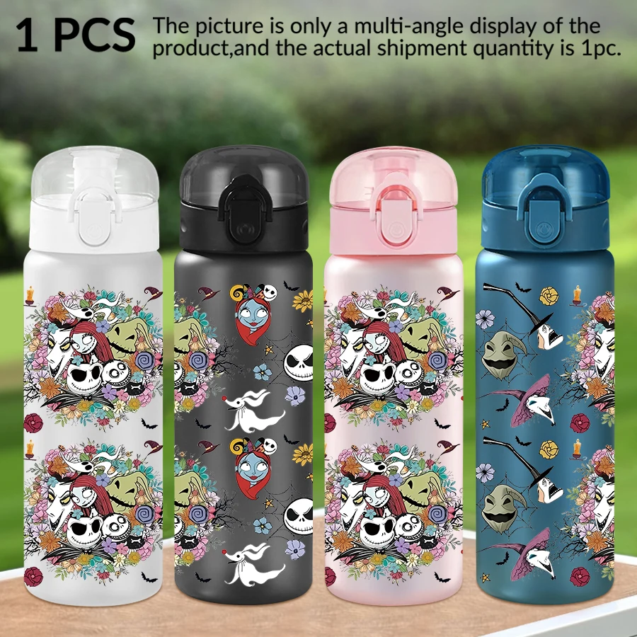 

1 шт., пластиковая бутылка для воды с черепом Диснея, 26 унций, спортивная чашка для воды на открытом воздухе, подарок на день рождения/зад в школу