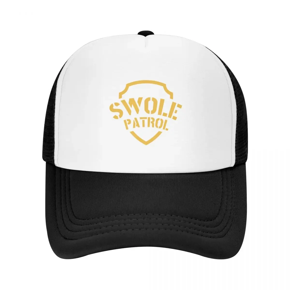 Swole Patrol Funny Bodybuilder Quote Baseball Cap Hat Luxury Brand New Hat Woman Men's