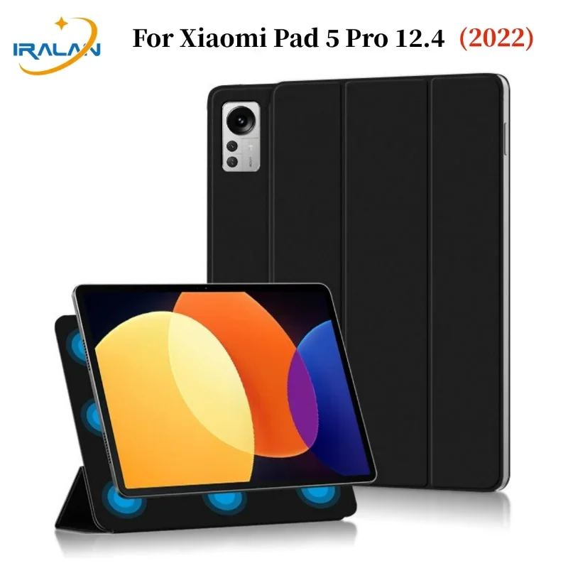 For Xiaomi mi Pad 5 Pro 12 4 inch 2022 Case Ultra Thin Magnetic Smart Cover Funda For MiPad 5 Pro 12.4