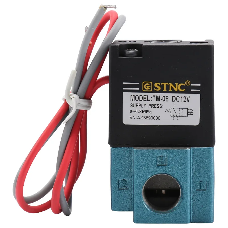 STNC High Frequency Valve TM-06 TM-08 High Frequency Solenoid Valve Pneumatic Components High frequency solenoid valve