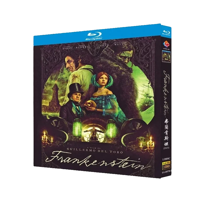 Frankenstein (2025) 1 BD All Region New Box Set‎ Blu-ray Disc