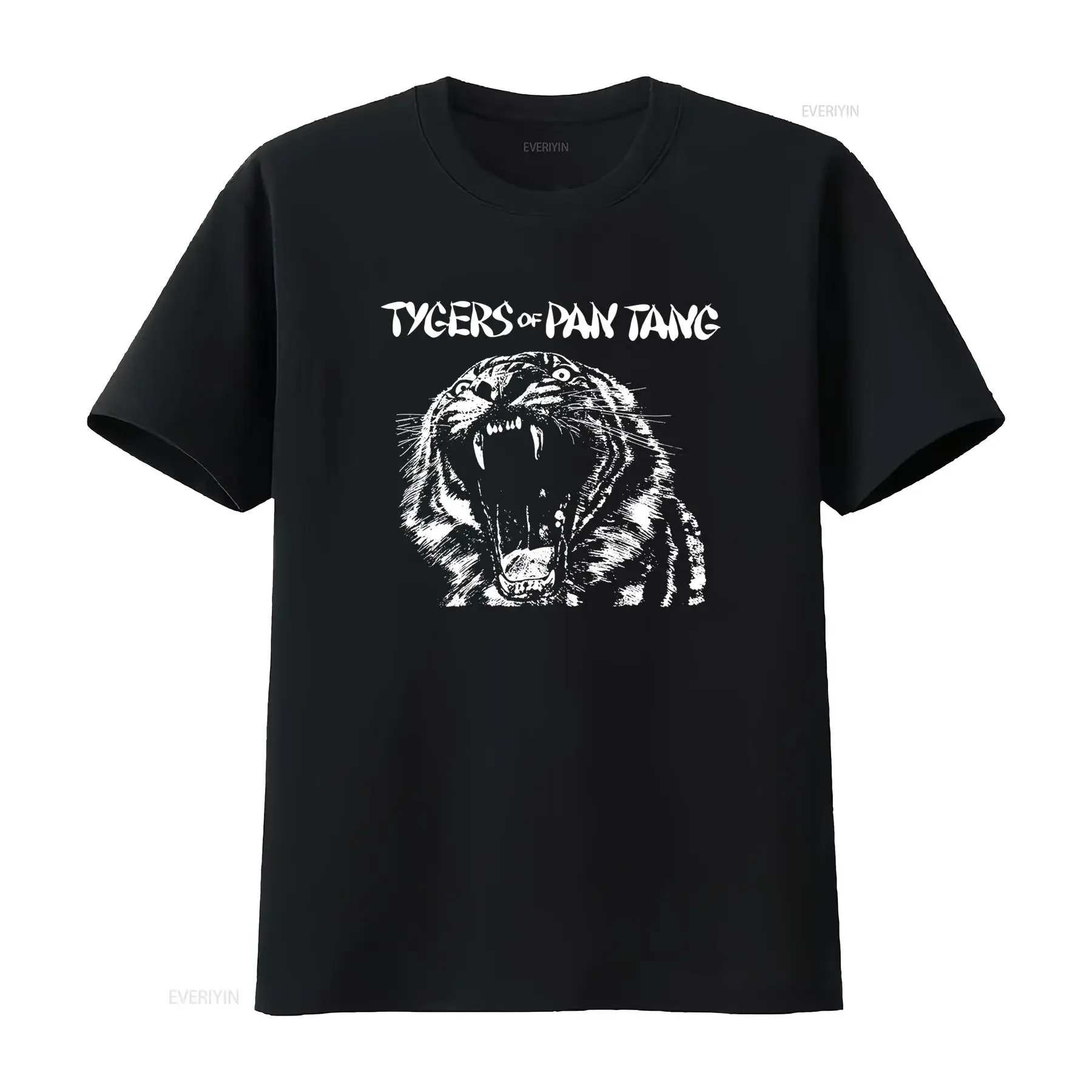 Tygers Of Pan Tang Tiger T Shirt New Official Rock Band Design vintage Washed streetwear Stretched Unisex Versatile Comfortable