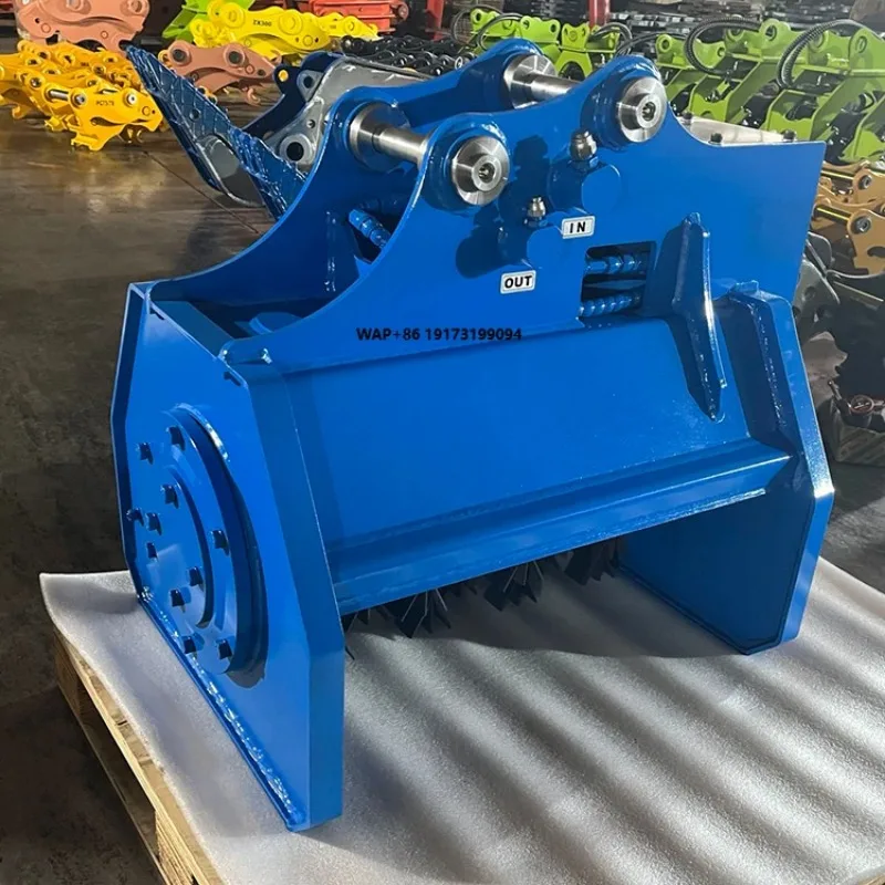 

1-5 Ton Custom Factory Price Lawn Mower CE Mini Excavator Forestry Mulcher Digger Flail Mower for Sale