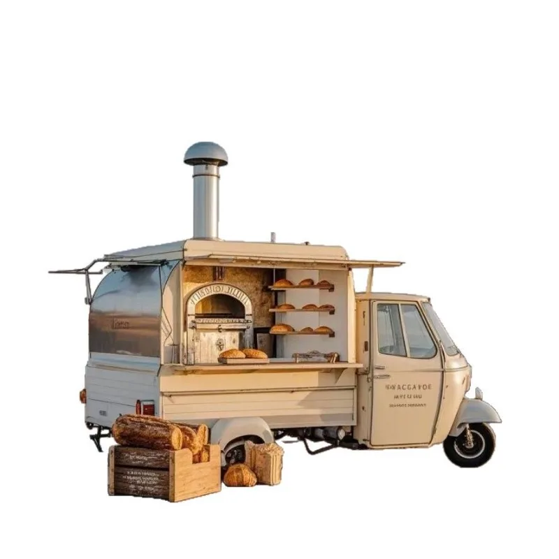 Mobile van, mobile pizza truck, mobile pizza oven truck