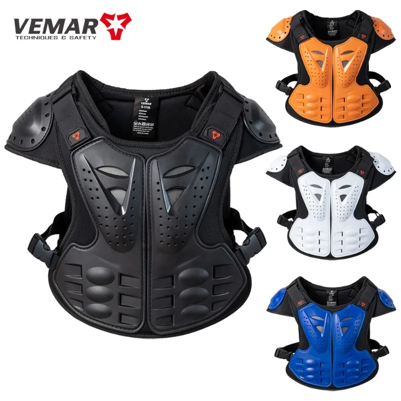 

Children's Riding Protective Gear Anti-fall Armor Motorcycle Roller Skating Bicycle Elbow Pads Knee Pads Back Protection