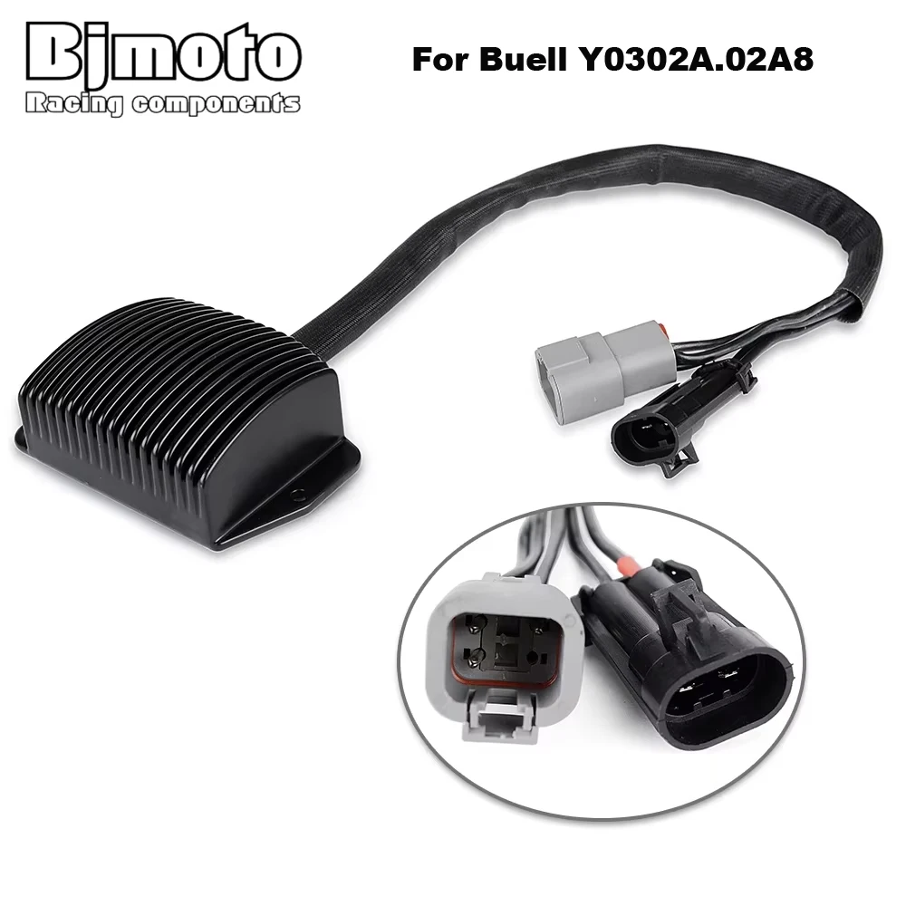 

Y0302A.02A8 Regulator Rectifier for Buell XB9S XB9SL XB9SX XB12S XB12STT XB12SS XB12SCG Lightning / XB12R Firebolt XB12X Ulysses