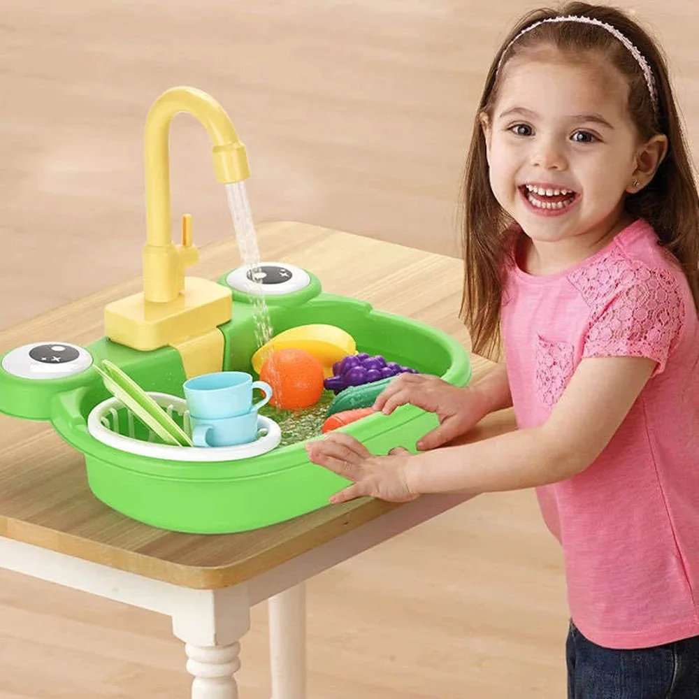 Kinderen Keuken Speelgoed Pretend Simulatie Elektrische Vaatwasser Kinderkeuken Wastafel Gootsteen Rollenspel Speelgoed Jongens Meisjes Geschenken