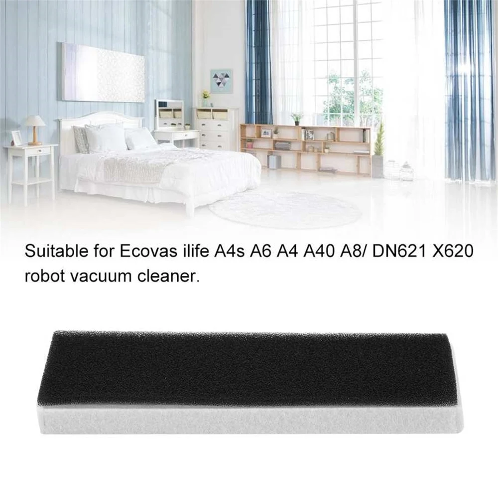 Ilife-ロボット掃除機用フィルター,a4s-a6-a4s-a40-a8/dn621-x620,掃除機ロボット,5個と互換性があります