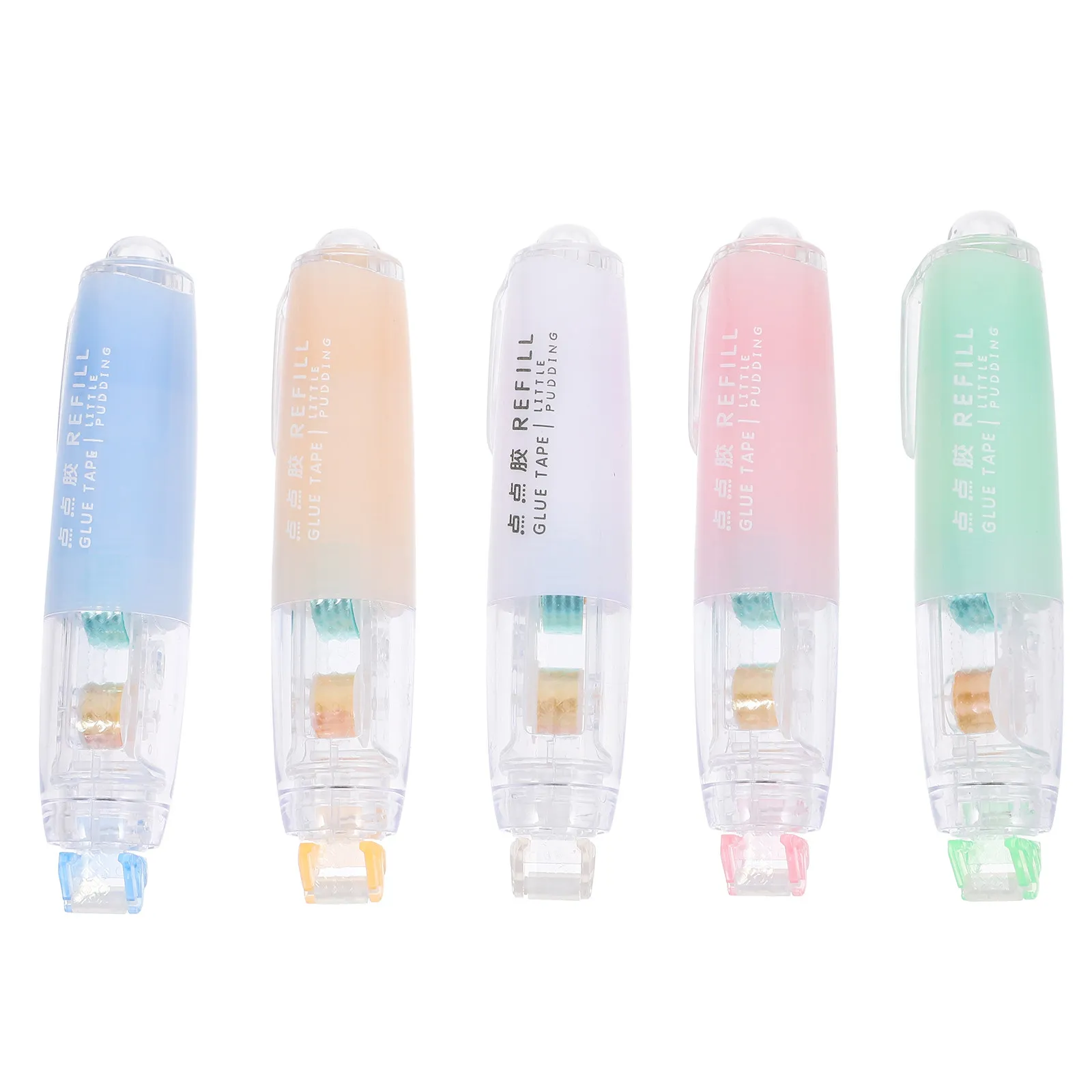 5Pcs Glue Pen Quick Drying High Viscosity Craft Adhesive for DIY Supplies Handcraft Card Making Art Projects Portable Manual