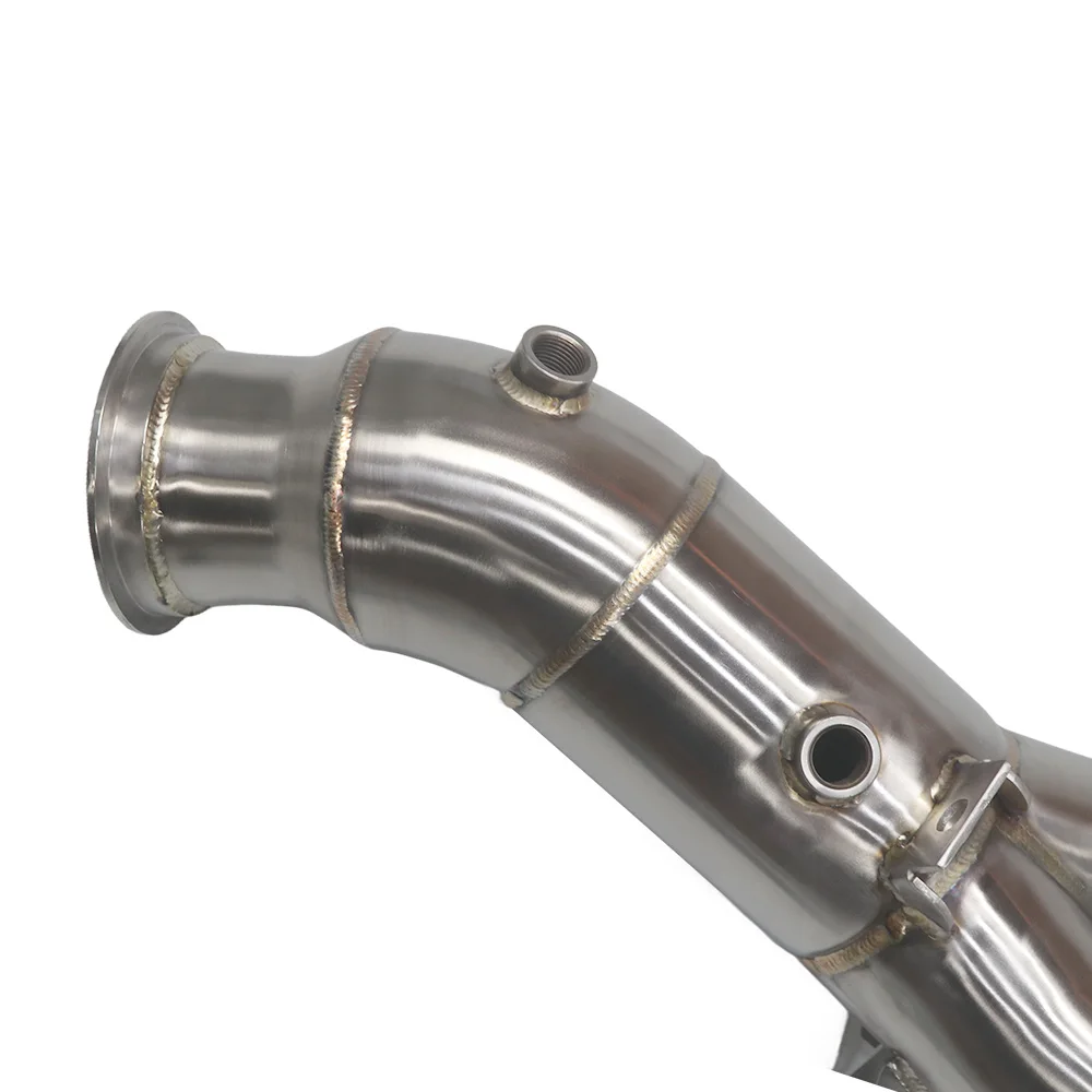 

For BMW 335i Exhaust Downpipe 304 Stainless Steel Straight Header for E93 New Condition for N55B30 Engine