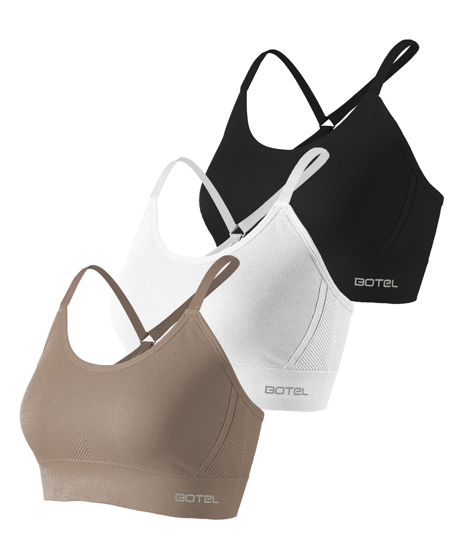 3pcs/lot Yoga Bra Top Push-up Women Sports Removable Chest Pad Back Cross Training Women Top Gym Exercise Underwear Yoga Bra