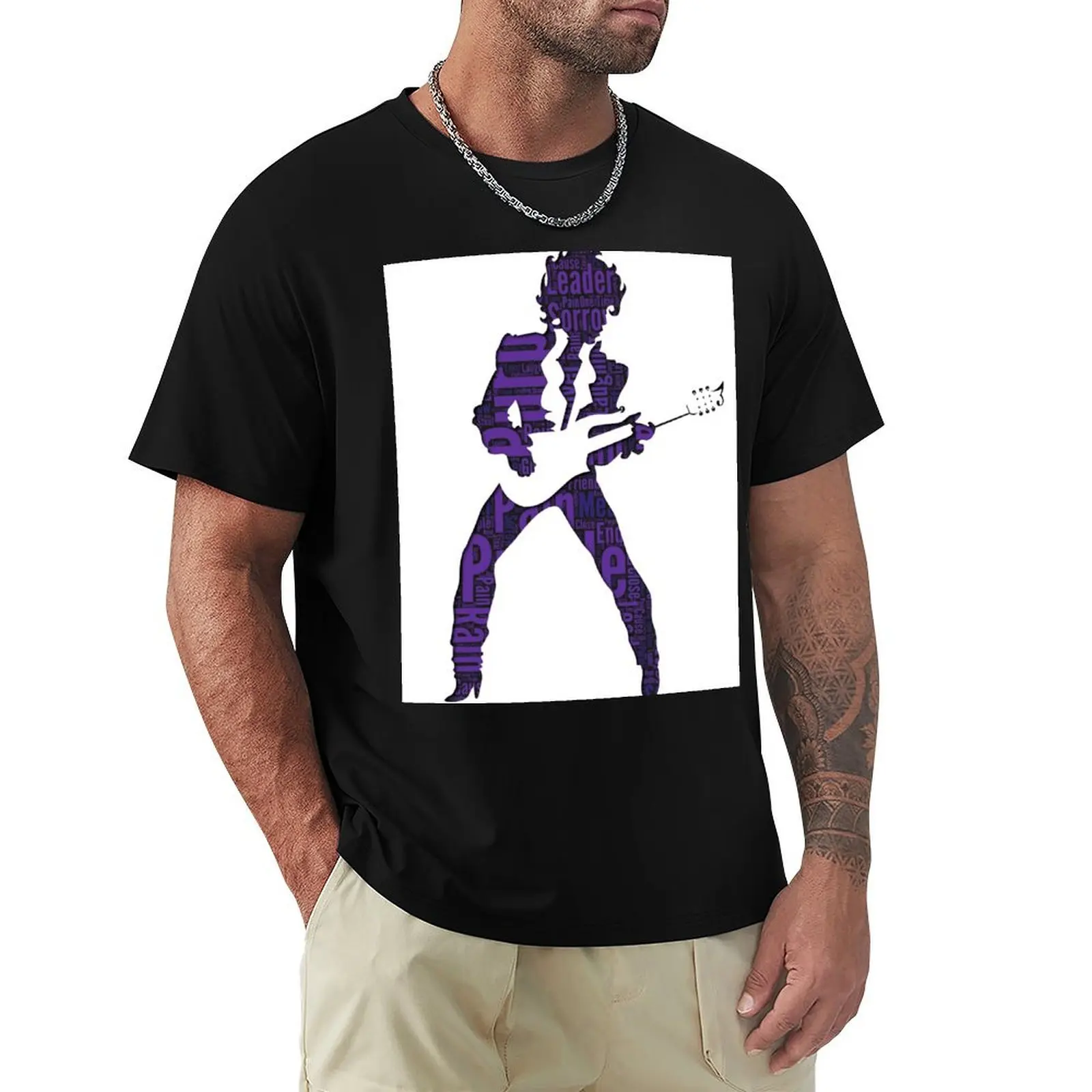 Prince Pop Art T-Shirt t shirt man cotton T-Shirt