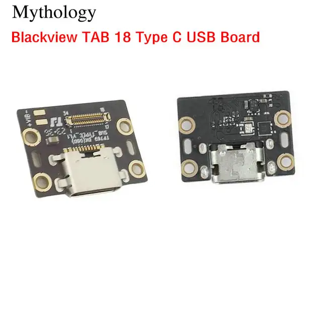 Dla Blackview Tab 18 oryginalny typ płyta USB C złącze stacja do ładowania części do naprawy telefonu mobilna