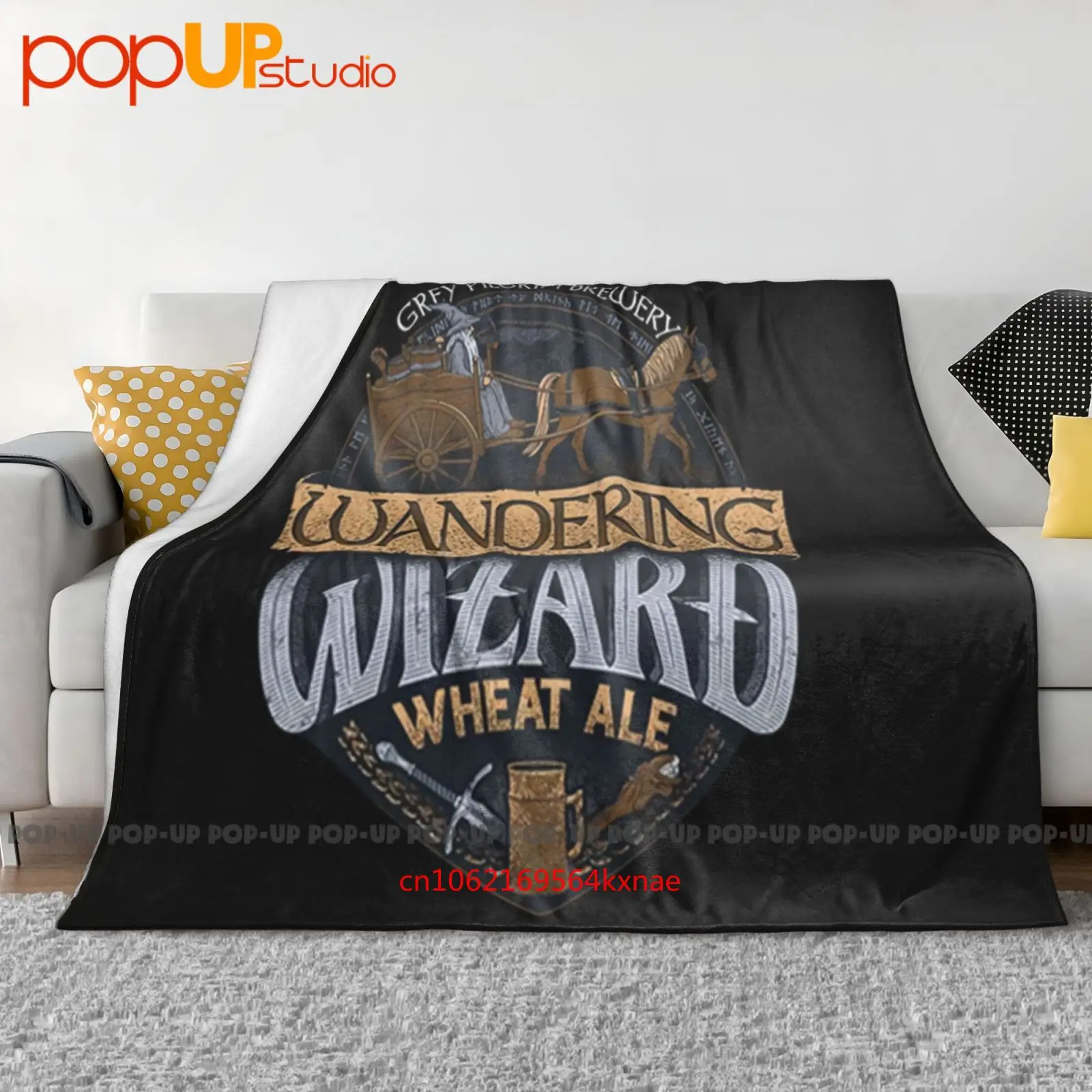 Wandering Wizard Across The Earth Lotr Ultra-Soft Blanket Quilt Winter Sofa Cover Bed Covers