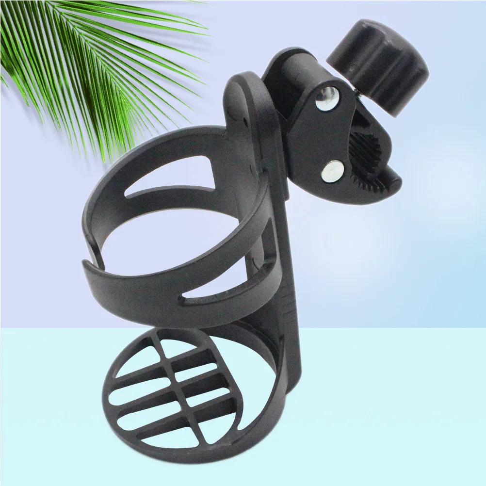 

Sturdy Universal Cup Holder for Stroller Pushchair Wheelchair Bicycle Compatible with 2.5 to 3.5 Inch Tubes Easy Install No
