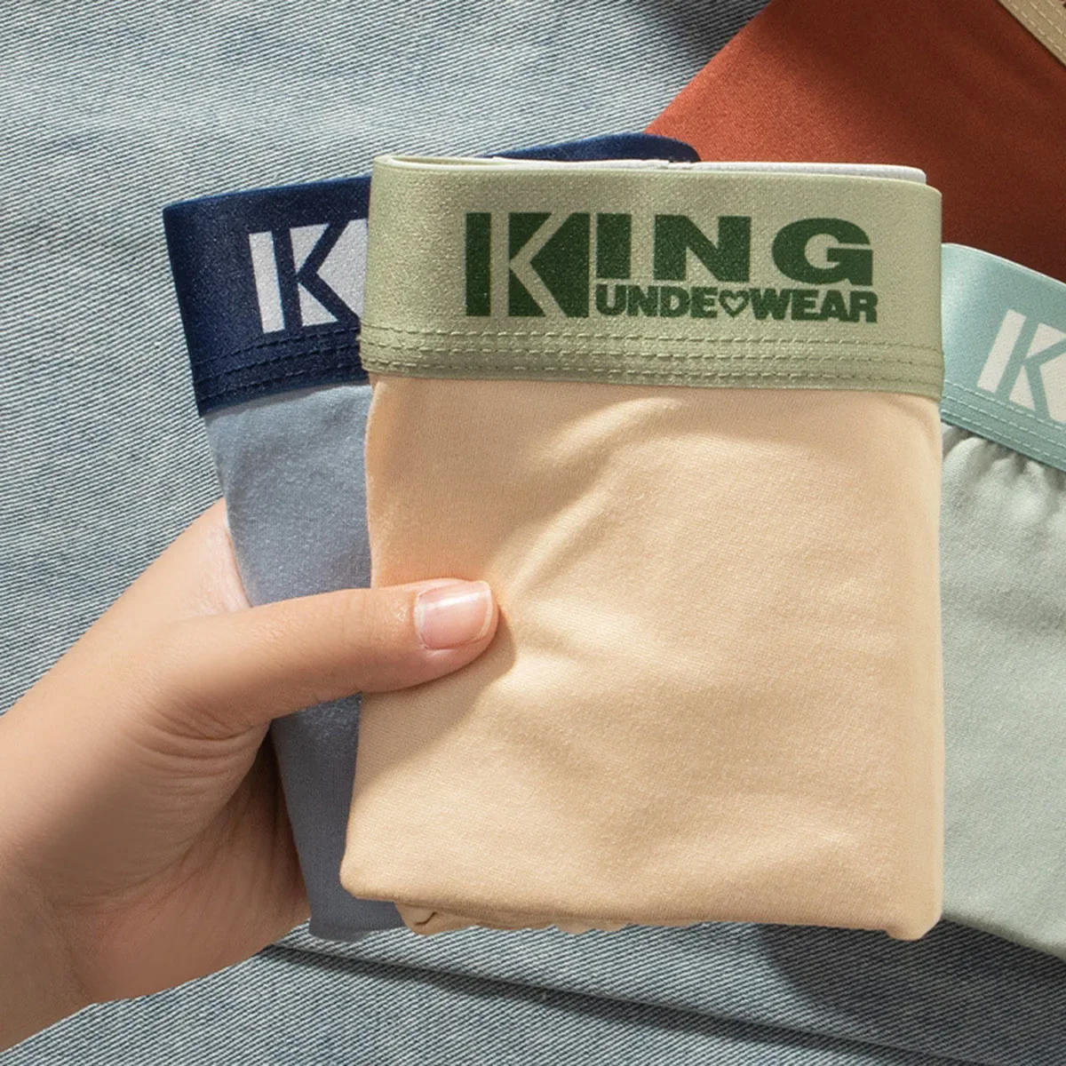 3er-Pack Sommer Dünne Eisseide Herren Boxershorts Graphen Antibakterielle Männerunterwäsche Atmungsaktive Kühle Herren-Slips Boxershorts – Detail 7