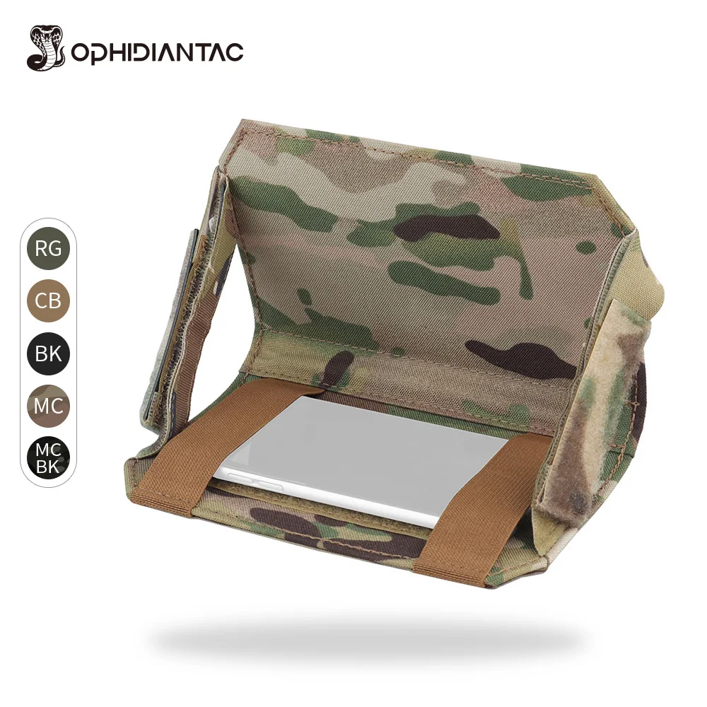 OPHIDIANTAC MOLLE Phone Pouch with Elastic Band Tactical Gear for Most Smartphones - Durable Holster for On-the-Go Convenience