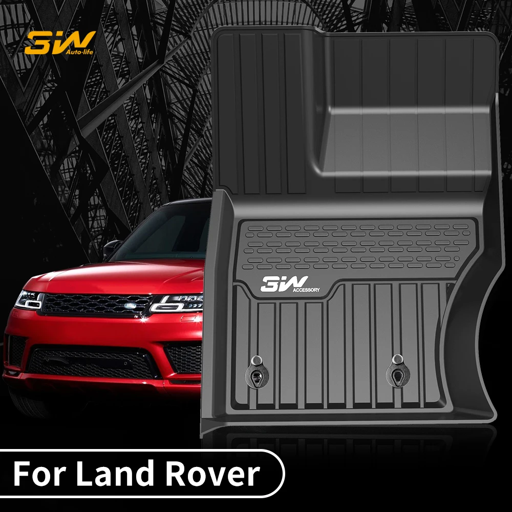 3W Full TPE Car Foot Mat for Land Rover Defender90 Defender110 DiscoverySport Evoque StarPulse DiscoverySport Range movement