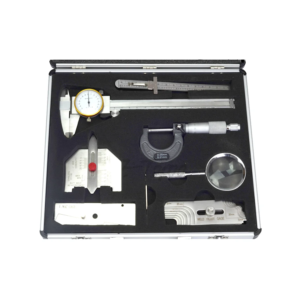 13A Pcs Set Standard Mode Welding Gauge Inspection Tool Kit For Metal Test