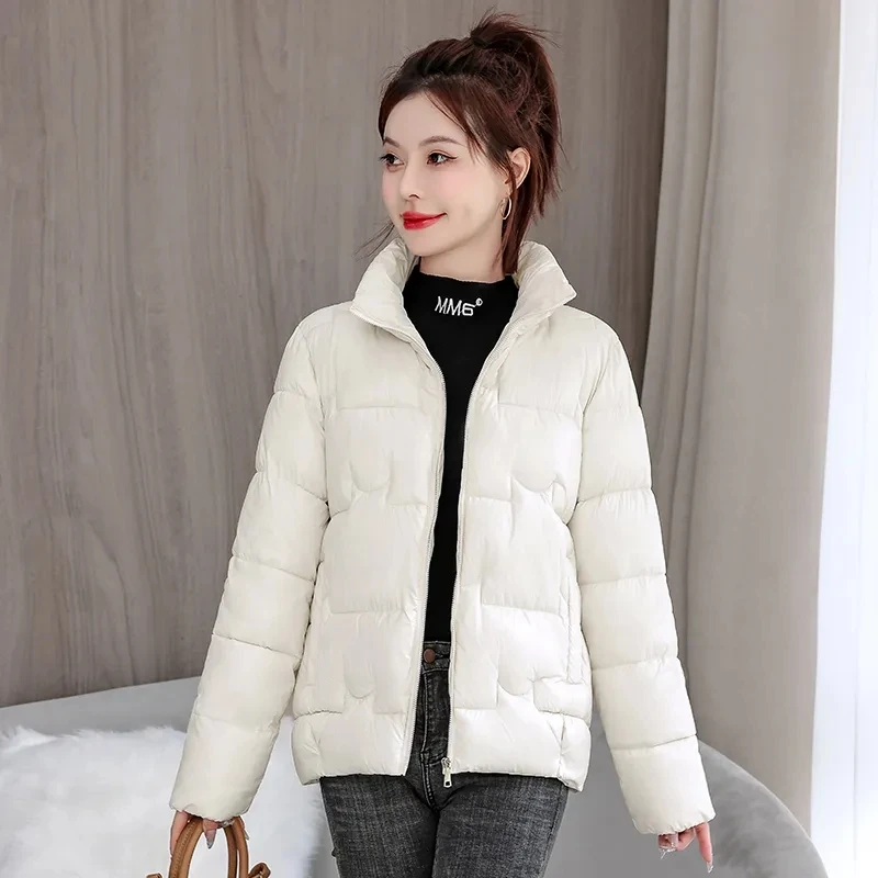 Winter New Warm Thick Jacket Women Korean Down Cotton Short Jacket Parkas Snow Wear Coat Female Casual Loose Outwear Overcoat