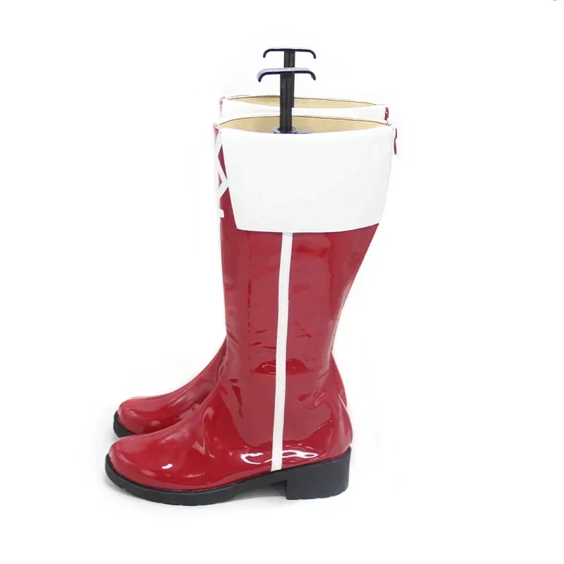 

x,3;f\6;h/NewSakura Kyouko Anime Puella Magi Madoka Magica Cosplay Prop PU Leather Shoes Halloween Carni6;j'3\y,8/