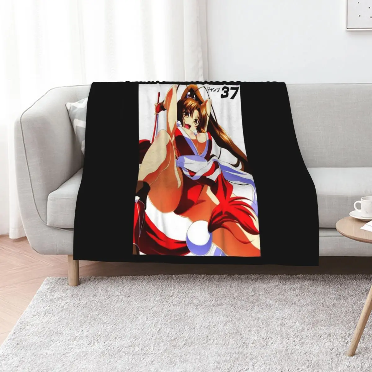 

Mai Shiranui 23 Classic . Throw Blanket Thins Decorative Throw Blankets Sofas Of Decoration Soft Blankets