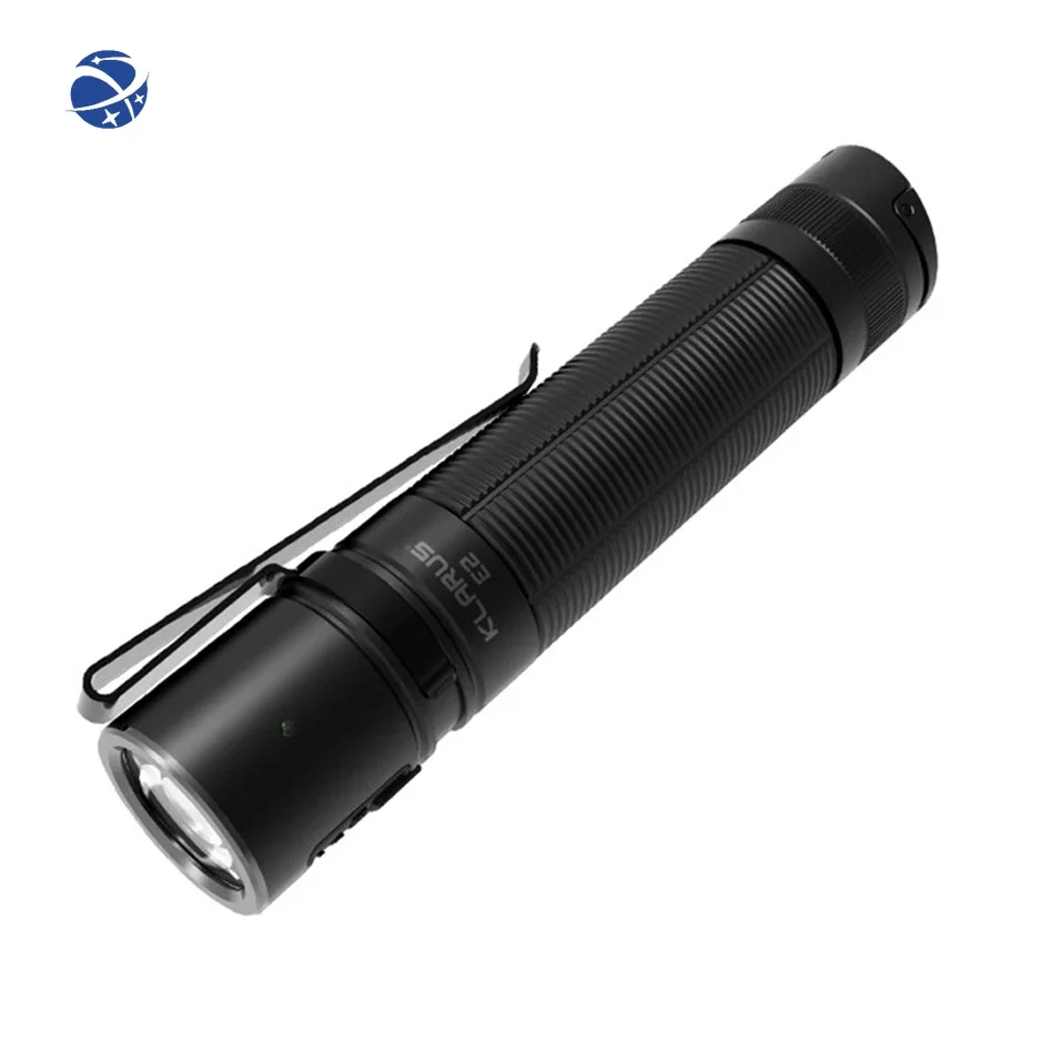 

E2 LED Flashlight Original XHP35 HI With 18650 Battery For Camping Flash Light 1600 lumen Rechargeable Tactical Flashlight