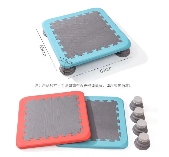 Mini Trampoline Indoor Home Fitness for Full Body Jump Training Bounce Workout Physical Exercise Body Strength Training