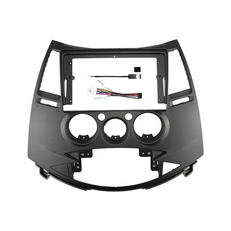 

Car Panel Car Dvd Frame Dashboard Fit for Mitsubishi 2006 GRANDIS MANUAL AC 9"inch Screen Car Frame
