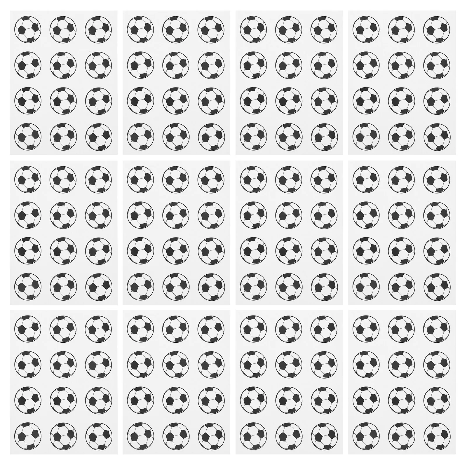

120Pcs Soccer Stickers Bulk Sports Ball Stickers for Teens Boys Party Favors Ball Theme Party Decor DIY Scrapbook Wall Door