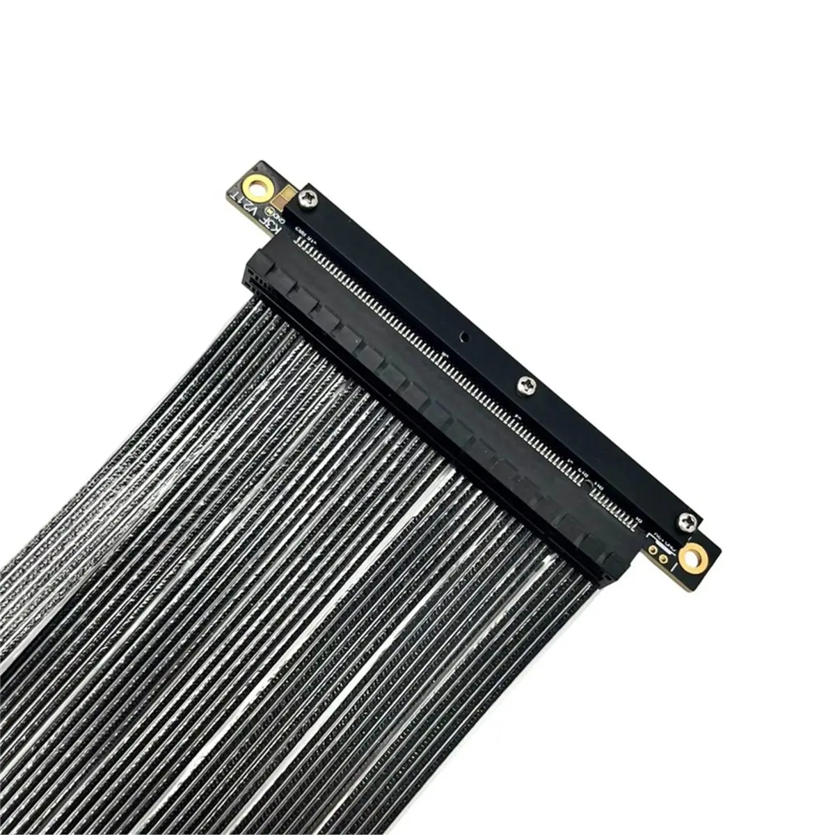 618 Mega Sale PCIE 5.0 X16 Graphics Card Extension Cable GPU 512G for Chassis Server NVIDIA RTX50 AMD RX90 18CM