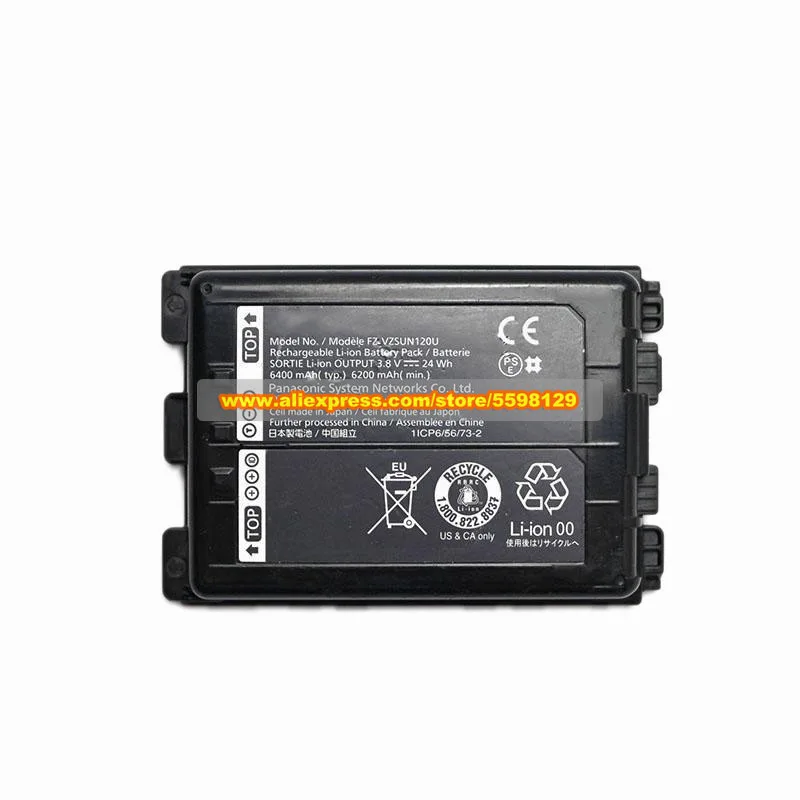 Genuine FZ-VZSUN120U Battery FZ-VZSUN120W 3.8V 6400mAh 24Wh for Panasonic FZ-N1 Toughpad FZ-N1LDSAZPJ FZ-N1EJEAZDJ FZ-N1CKLAAZJ