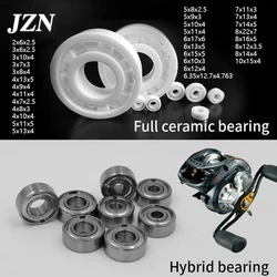 Hybrid ceramic bearing water wheel bearing 5x11x5 5x13x4 5x8x2.5 5x9x3 5x10x4 5x11x4 6x17x6 6x13x5 6x15x5 6x10x3 6x12x4 mm