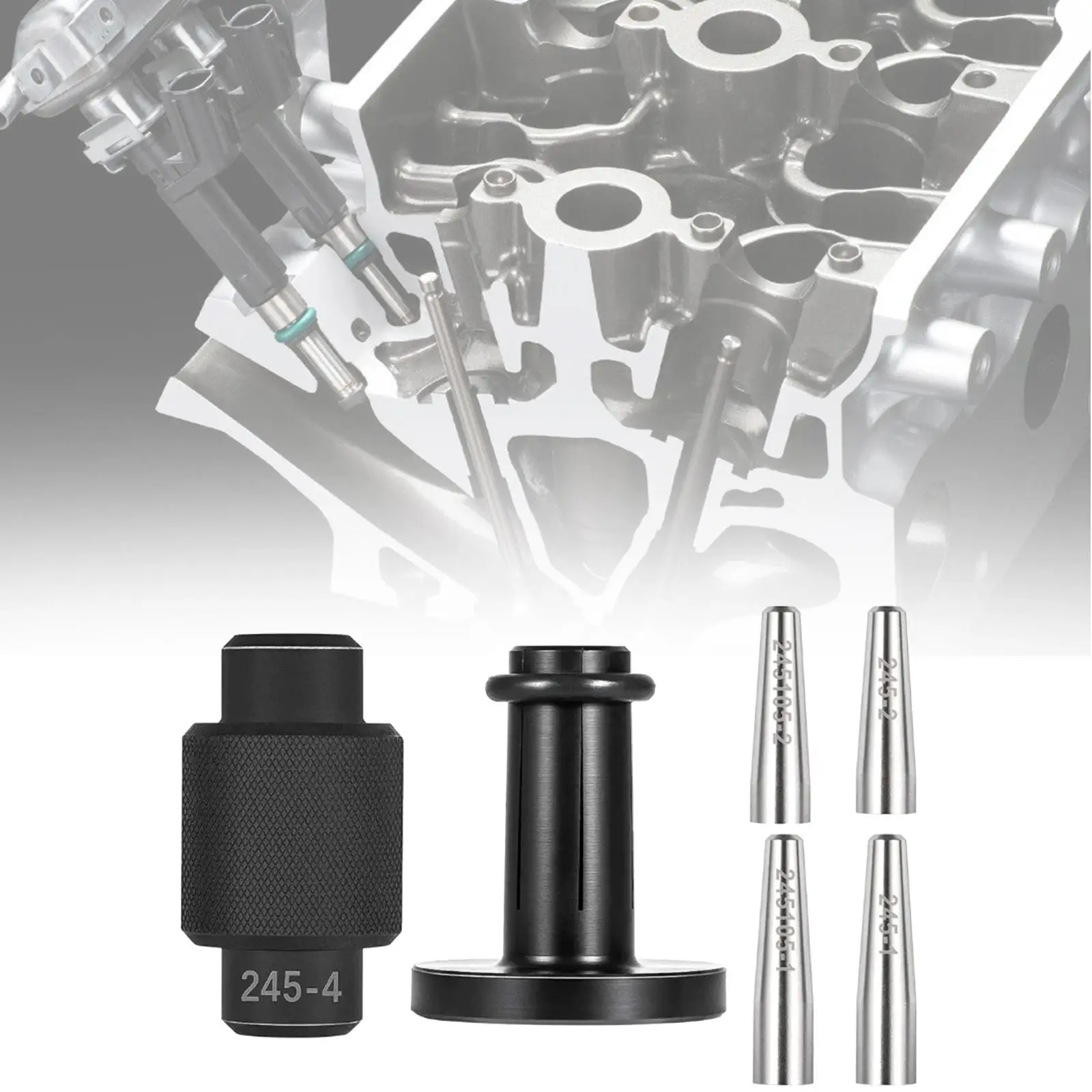 

GM245 Fuel Injector Seals Kits Engines Replace Spare Parts Repair Parts Sturdy Easy to Install Assembly Engine Seal Repair Kit