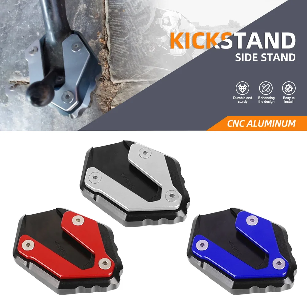 

For YAMAHA MT-07 Tracer XSR700 FZ07 Tracer 700 7 GT R7 MT07 YZFR7 Kickstand Extension Foot Side Stand Pad Support Enlarge Stand