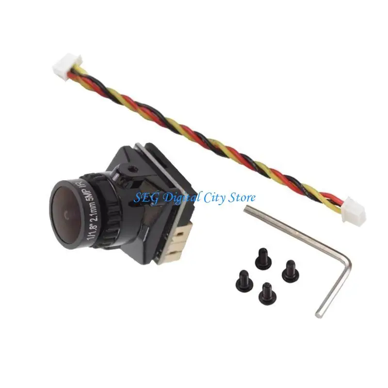 

U75B 1 Set FPV Camera Micro 2.1mm Lens Low Noise 1800TVL 0.01Lux Flight Camera
