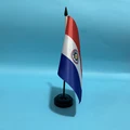Black plastic pole