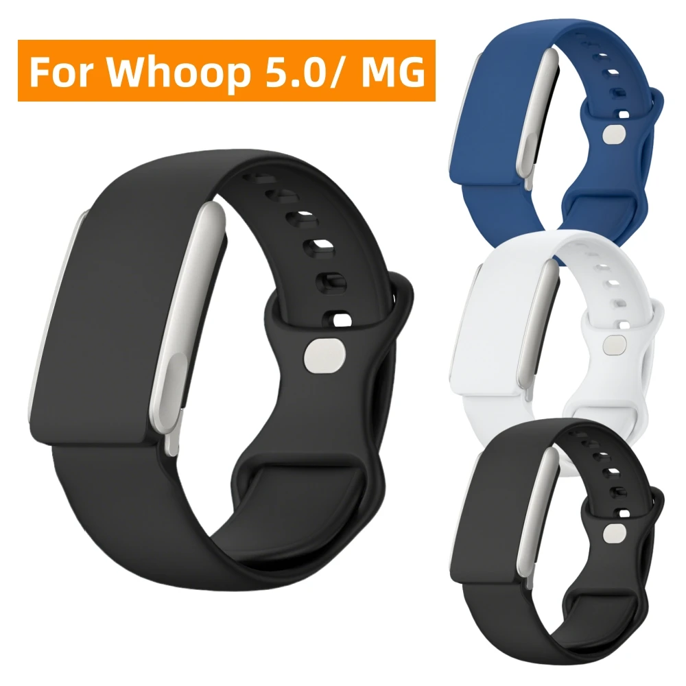 

Сменный силиконовый ремешок для часов Whoop 5,0, браслет для Whoop MG, регулируемый браслет, ремешок для часов, аксессуары для ремня